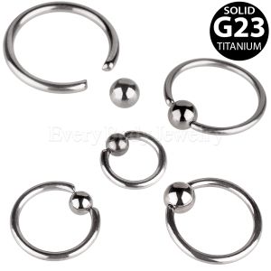 Product Grade 23 Captive Bead Ring with Ball