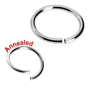 Product 316L Surgical Steel Annealed Seamless Ring