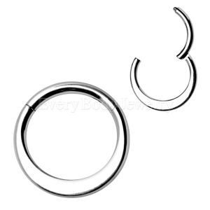Product 316L Stainless Steel Thicker Bottom Seamless Clicker Ring