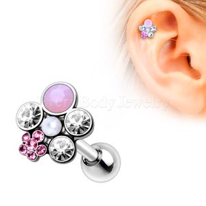 Product 316L Stainless Steel Art of Brilliance Wildflower Cartilage Earring