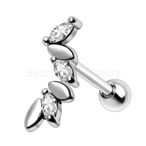 Product 316L Stainless Steel Falling Leaves Cartilage Earring