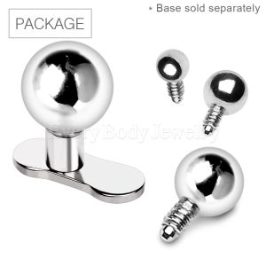 Product 40pc Package of 316L Ball Dermal Top in Assorted Sizes