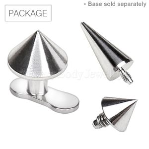 Product 30pc Package of 316L Spike Dermal Top in Assorted Sizes