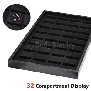 Product Plastic Tray with Compartment Liner for Body Jewelry Display.