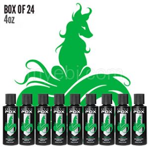 Product Box of 24 Arctic Fox Semi Permanent Hair Dye - Iris Green