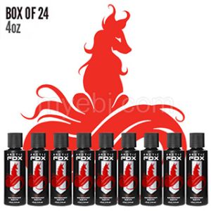 Product Box of 24 Arctic Fox Semi Permanent Hair Dye  - Poison