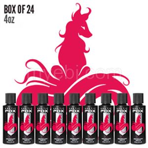 Product Box of 24 Arctic Fox Semi Permanent Hair Dye  - Wrath