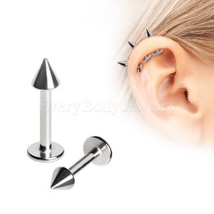 Product 316L Stainless Steel Labret with Spike