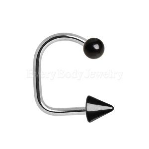 Product 316L Surgical Steel Loop with PVD Plated Ball & Spike