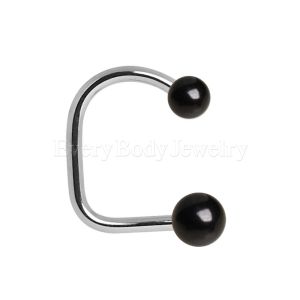 Product 316L Surgical Steel Loop with PVD Plated Balls