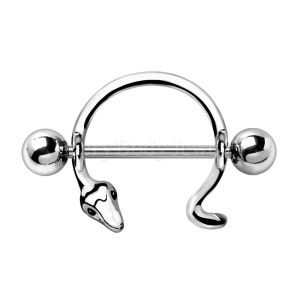 Product 316L Surgical Steel Snake Nipple Shield