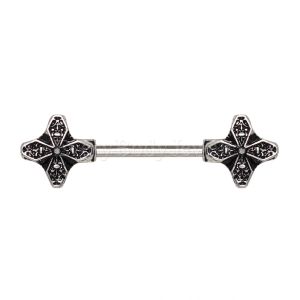 Product 316L Stainless Steel Windmill Flower Nipple Bar