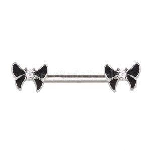 Product 316L Stainless Steel Black Butterfly Nipple Bar