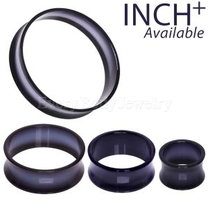 Product UV Acrylic Thin-Walled Black Tunnel Plug