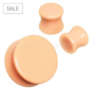 Product Skin Tone/Peach Color Stone Saddle Plug
