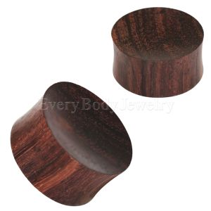 Product Organic Concave Sono Wood Saddle Plug