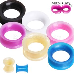 Product Metallic Silicone Plug with Flattened Double Flares