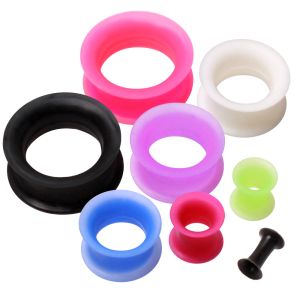 Product Silicone Plug with Flattened Double Flares