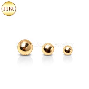 Product 14Kt Yellow Gold Replacement Ball