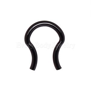 Product Black PVD Plated Septum Retainer