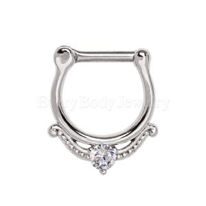 Product 316L Stainless Steel Made For Royalty Royal Septum Clicker