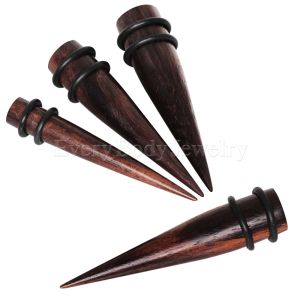 Product Organic Ebony Wood Taper with O-Ring