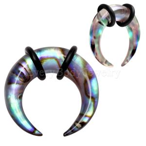 Product Natural Organic Abalone Shell Pincher Taper with O-Rings
