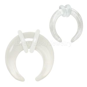 Product White Glass Pincher Taper with O-Rings