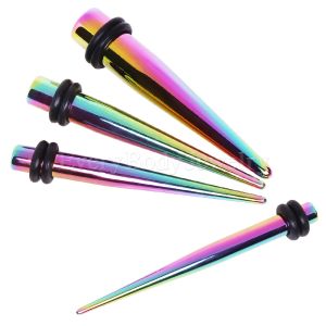 Product Rainbow PVD Plated Taper
