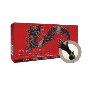 Product Black Dragon Black Latex Glove