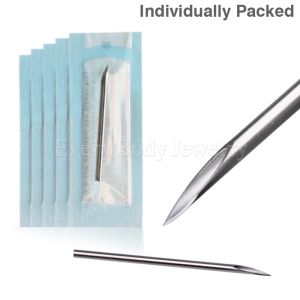 Product 100 Pieces Individually Packed and EO Gas Sterilized 2" Piercing Needle Package
