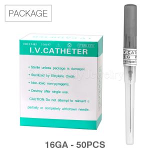 Product 50pc Package of Disposable Cannula Piercing Needles - 16 GA
