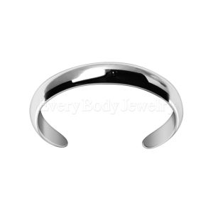 Product .925 Sterling Silver Simple Band Toe Ring