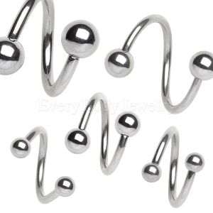 Product 316L Surgical Steel Twist with Balls