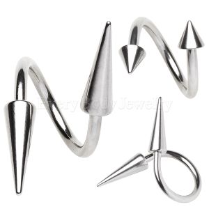 Product 316L Surgical Steel Twist with Spikes